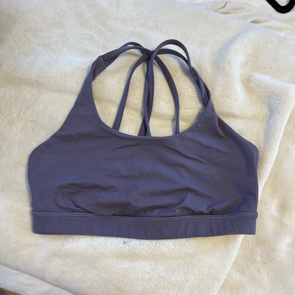 Lululemon Energy Bra - Purple Quartz - Picture 4 of 4
